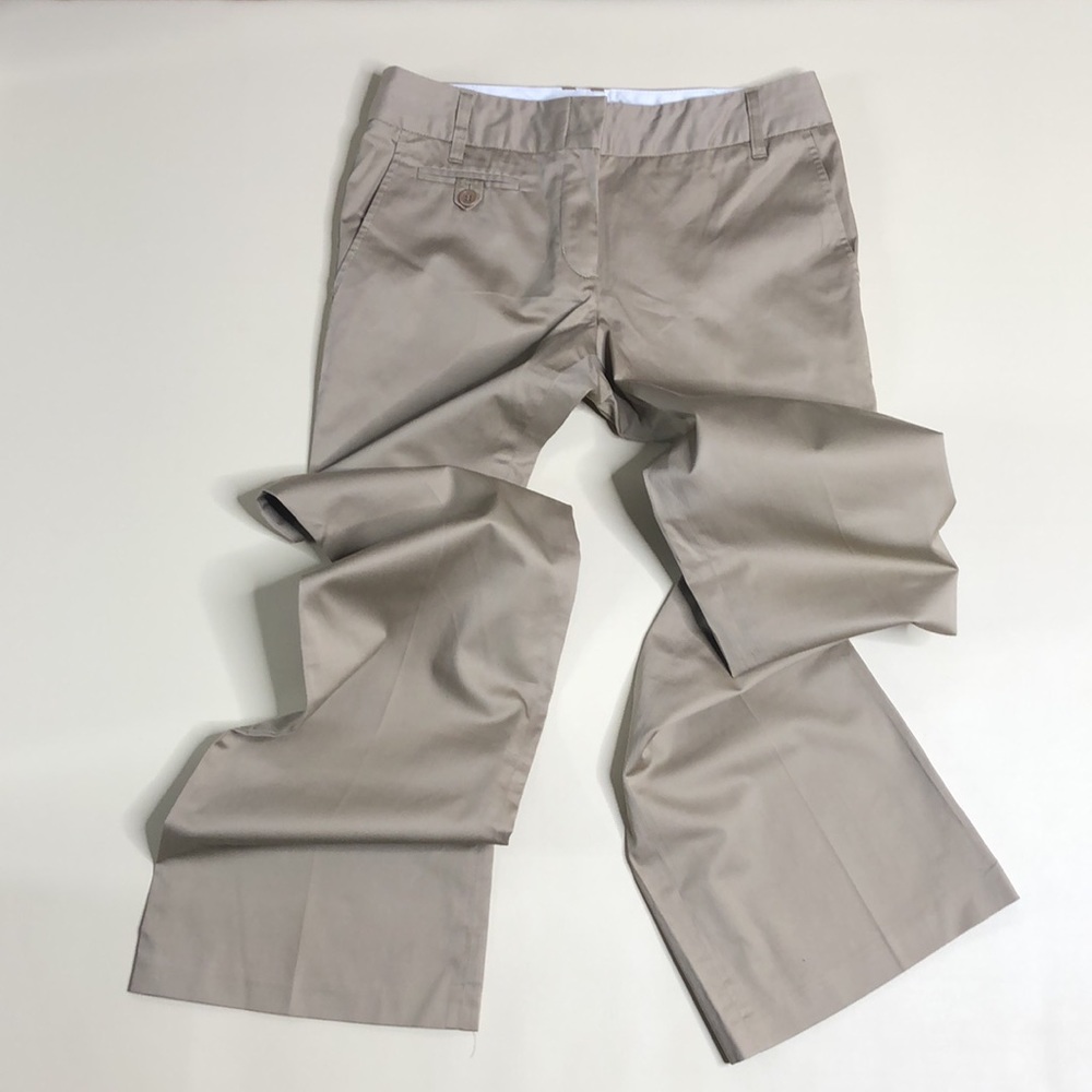 “NEW" BCBG MAXAZRIA Khaki Flare Leg Trouser Sz 0